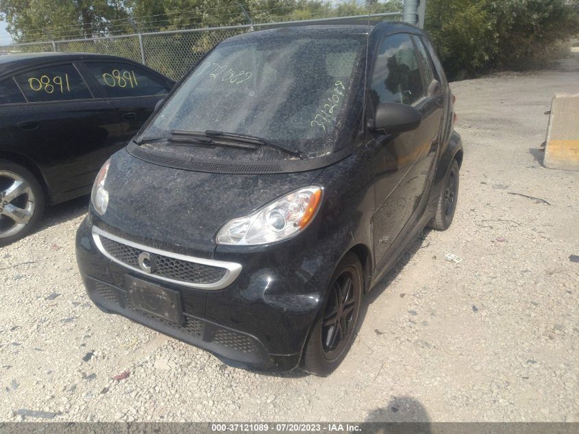 2013 SMART FORTWO PASSION WMEEK3BA4DK588147