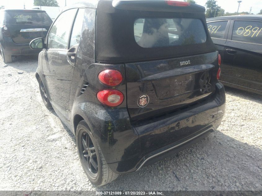2013 SMART FORTWO PASSION WMEEK3BA4DK588147