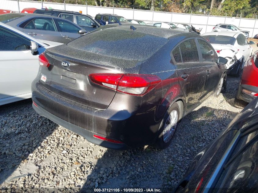 2017 KIA FORTE LX - 3KPFL4A76HE022995