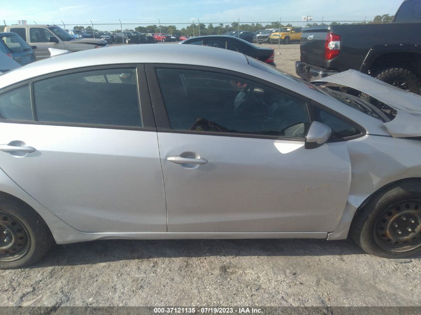 2018 KIA FORTE LX - 3KPFL4A74JE272970