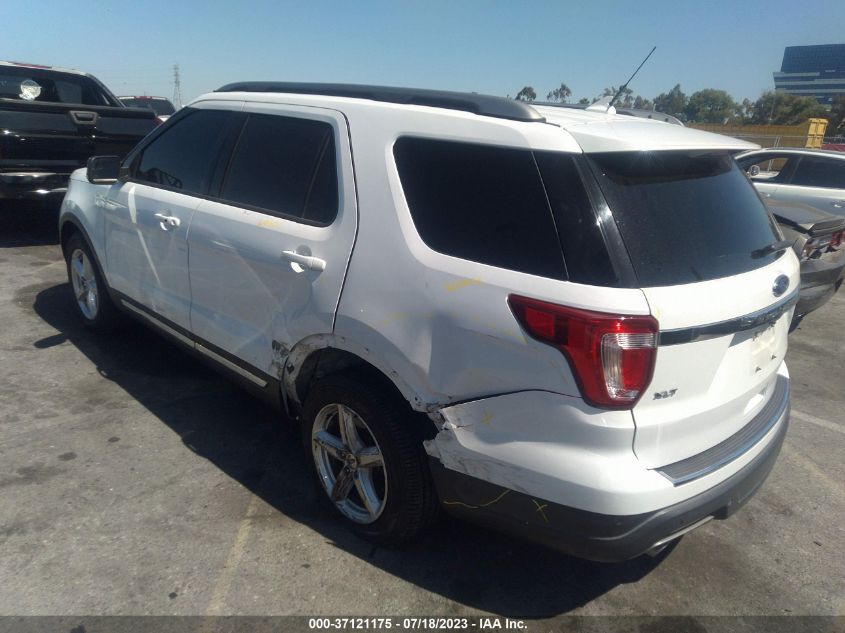 2018 FORD EXPLORER XLT - 1FM5K7D80JGC49024