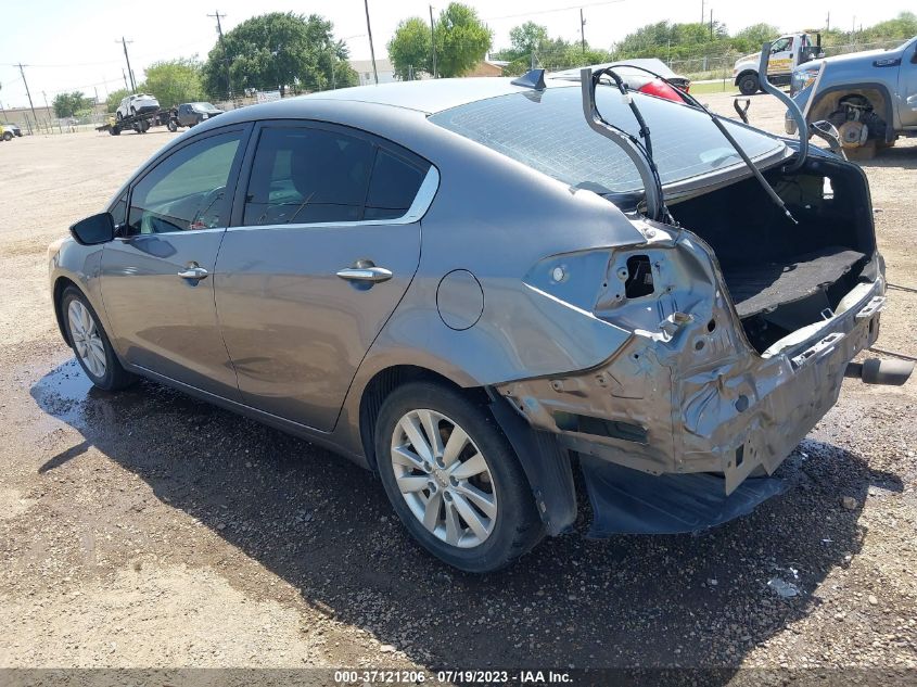2015 KIA FORTE EX - KNAFX4A80F5389460