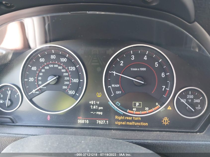 2013 BMW 3 SERIES 328I XDRIVE - WBA3B5C5XDJ598638