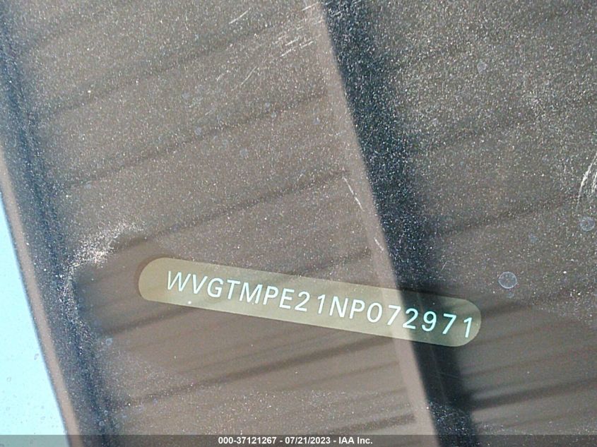 2022 VOLKSWAGEN ID.4 PRO S WVGTMPE21NP072971