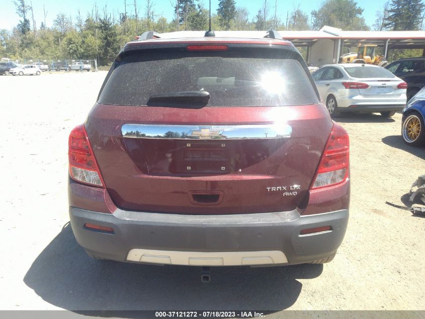 2016 CHEVROLET TRAX LTZ - 3GNCJRSB9GL174540