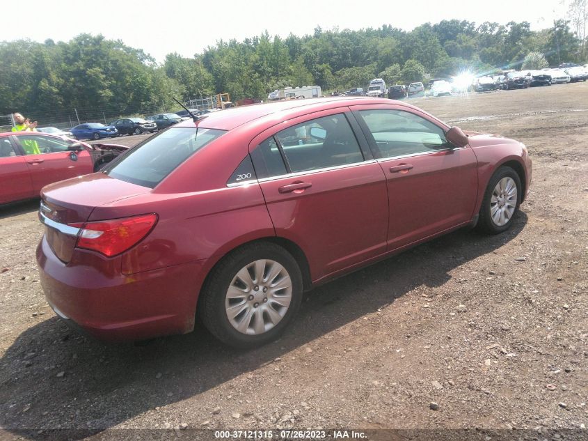 2014 CHRYSLER 200 LX - 1C3CCBAB4EN208770