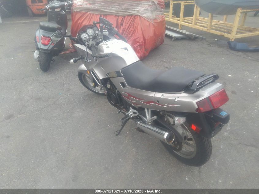 2007 KAWASAKI EX250 F - JKAEXMF197DA30820