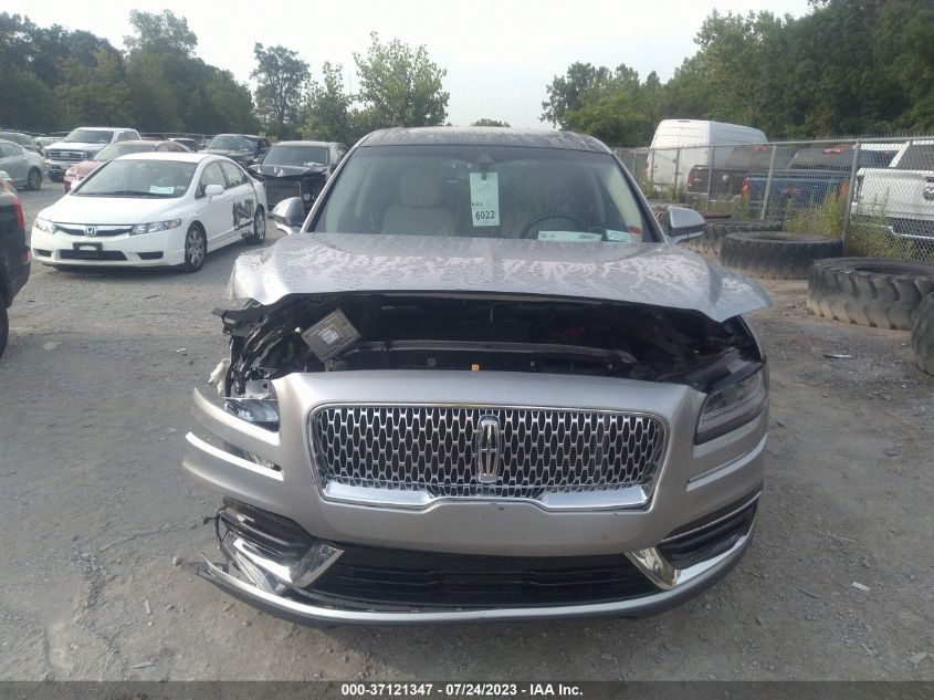 2020 LINCOLN NAUTILUS RESERVE - 2LMPJ6K95LBL25496