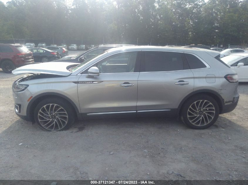2020 LINCOLN NAUTILUS RESERVE - 2LMPJ6K95LBL25496