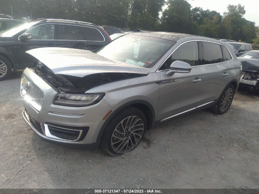2020 LINCOLN NAUTILUS RESERVE - 2LMPJ6K95LBL25496