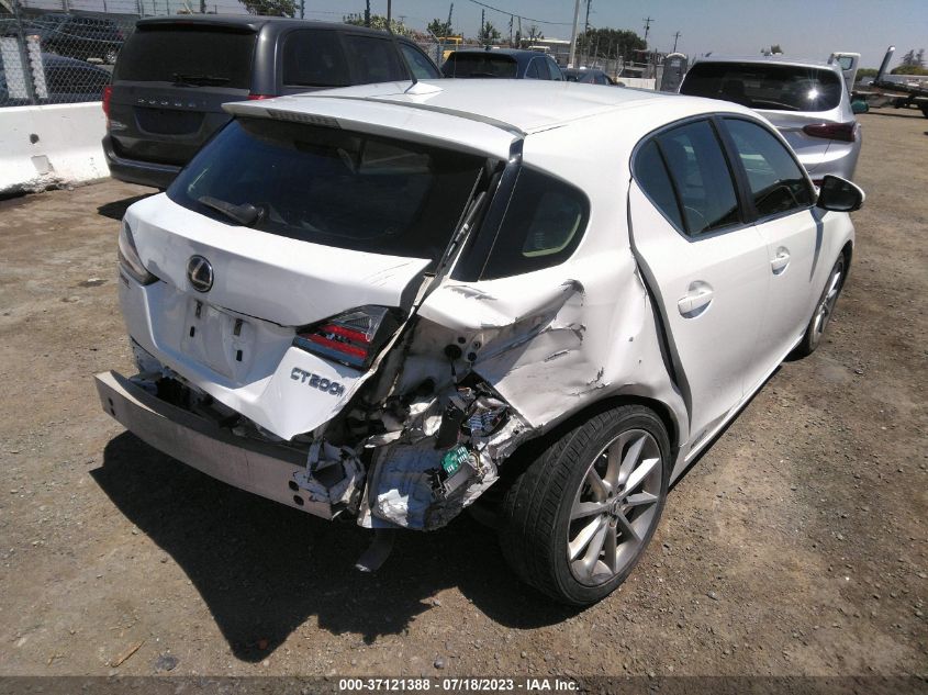 2013 LEXUS CT 200H HYBRID - JTHKD5BH7D2170457