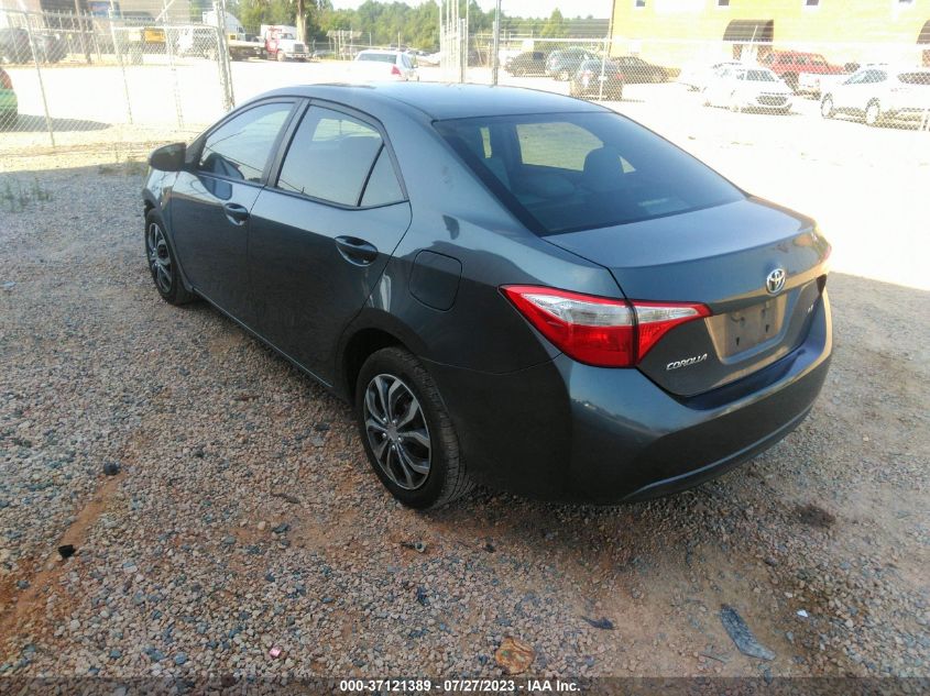 2014 TOYOTA COROLLA L/LE/S/S PLUS/LE PLUS - 2T1BURHE3EC013601