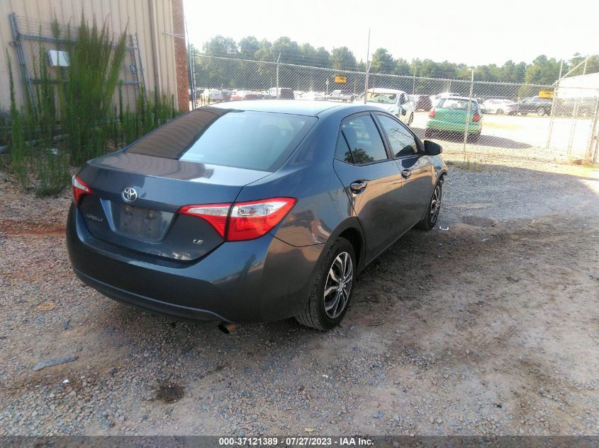 2014 TOYOTA COROLLA L/LE/S/S PLUS/LE PLUS - 2T1BURHE3EC013601