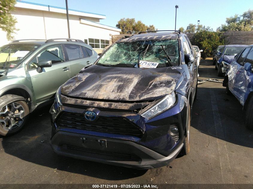 2021 TOYOTA RAV4 HYBRID XLE PREMIUM - 4T3B6RFV2MU042105