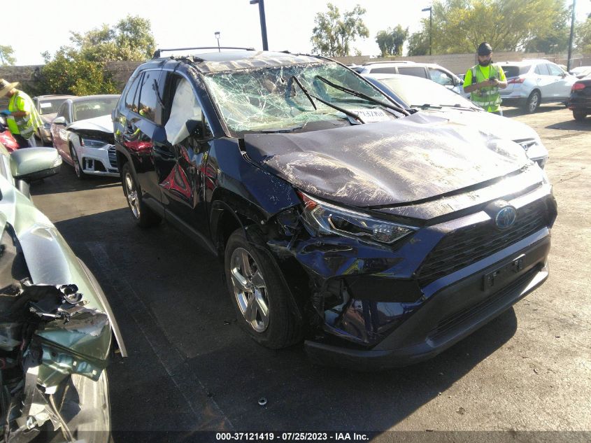 2021 TOYOTA RAV4 HYBRID XLE PREMIUM - 4T3B6RFV2MU042105