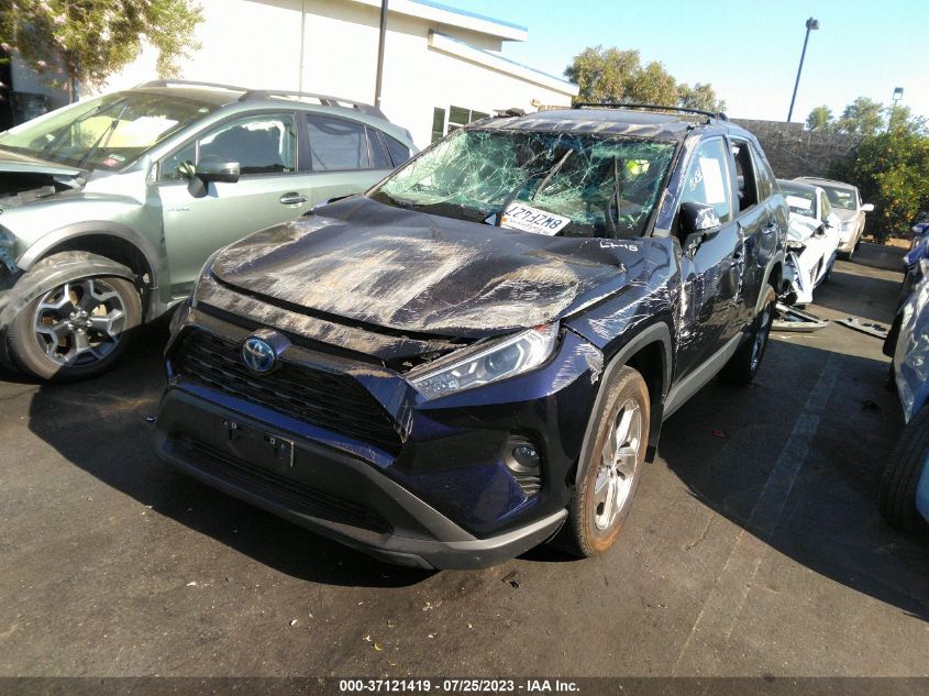 2021 TOYOTA RAV4 HYBRID XLE PREMIUM - 4T3B6RFV2MU042105