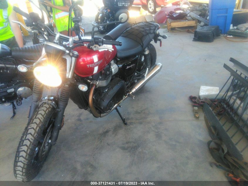 2018 TRIUMPH MOTORCYCLE STREET TWIN SMTD31GN7JT867784
