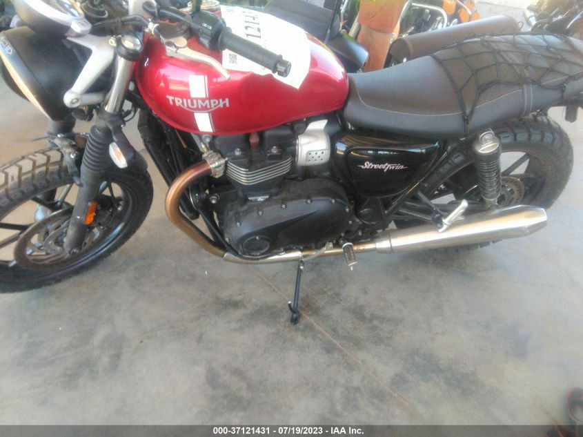 2018 TRIUMPH MOTORCYCLE STREET TWIN SMTD31GN7JT867784