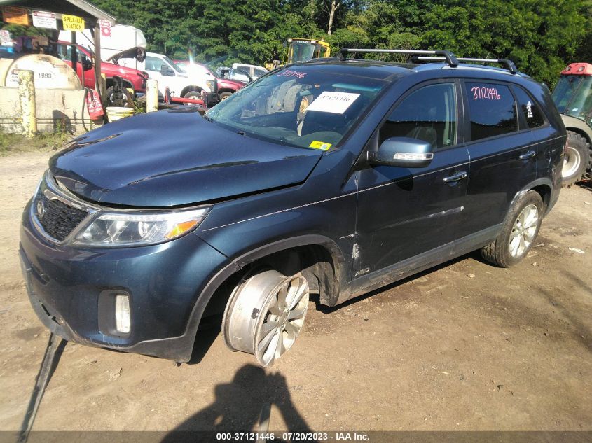 2014 KIA SORENTO EX - 5XYKUDA77EG536994