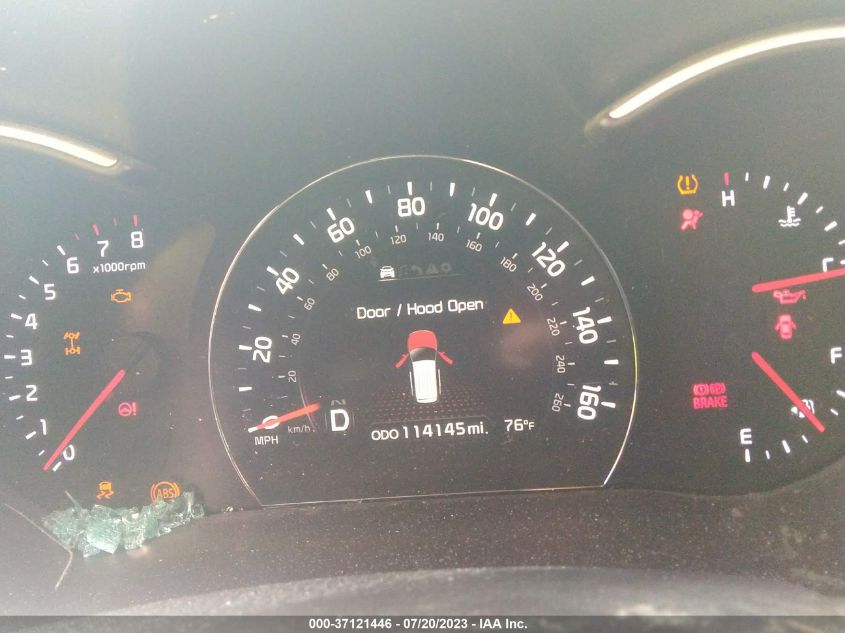 2014 KIA SORENTO EX - 5XYKUDA77EG536994