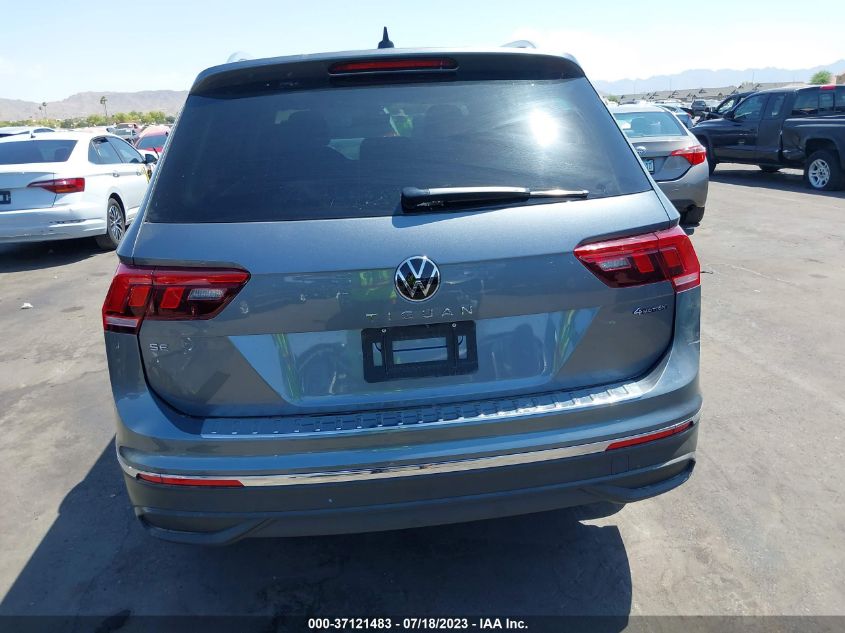 2022 VOLKSWAGEN TIGUAN SE - 3VV2B7AX6NM162339