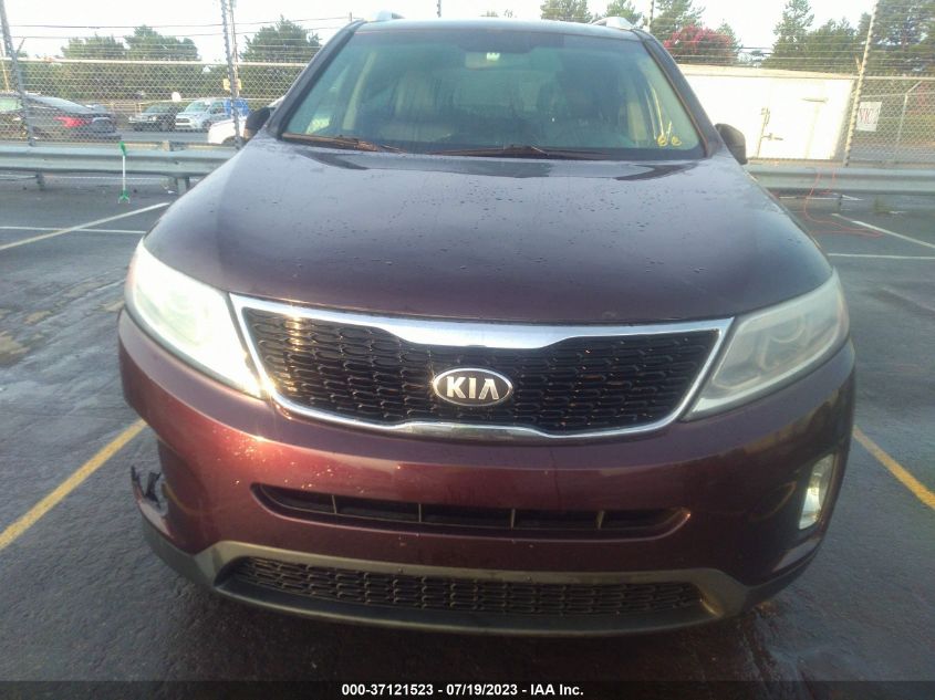 2014 KIA SORENTO EX - 5XYKUDA74EG446105