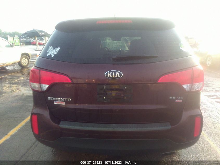 2014 KIA SORENTO EX - 5XYKUDA74EG446105