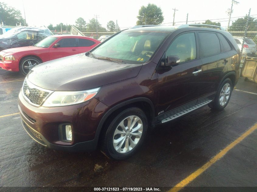 2014 KIA SORENTO EX - 5XYKUDA74EG446105