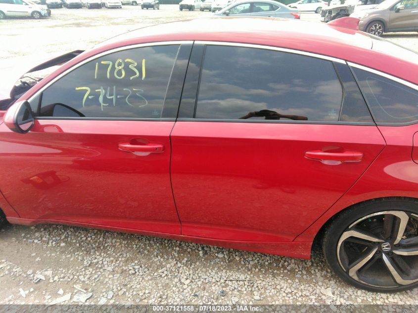 2020 HONDA ACCORD SEDAN SPORT - 1HGCV1F38LA109179