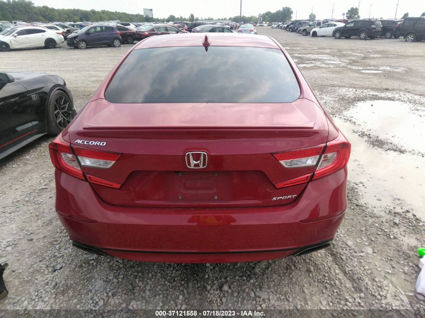 2020 HONDA ACCORD SEDAN SPORT - 1HGCV1F38LA109179