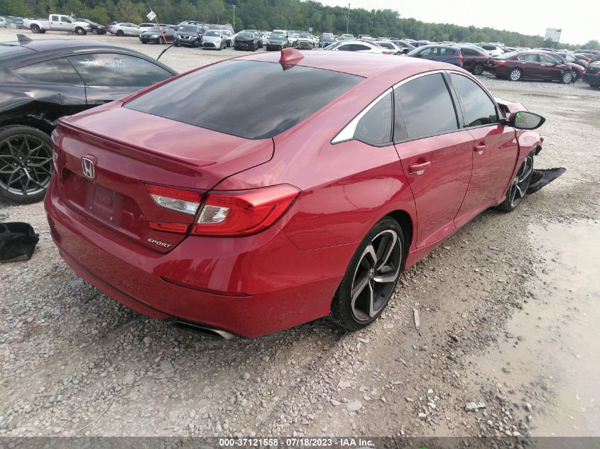 2020 HONDA ACCORD SEDAN SPORT - 1HGCV1F38LA109179