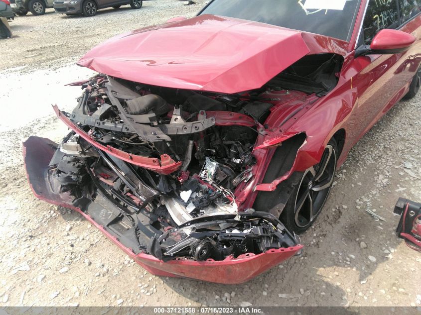 2020 HONDA ACCORD SEDAN SPORT - 1HGCV1F38LA109179