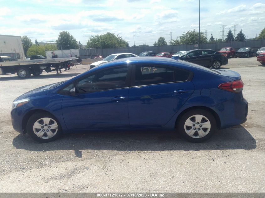 2017 KIA FORTE LX - 3KPFK4A78HE053992