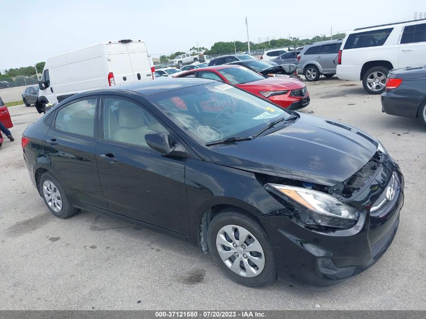 2016 HYUNDAI ACCENT SE - KMHCT4AEXGU162979