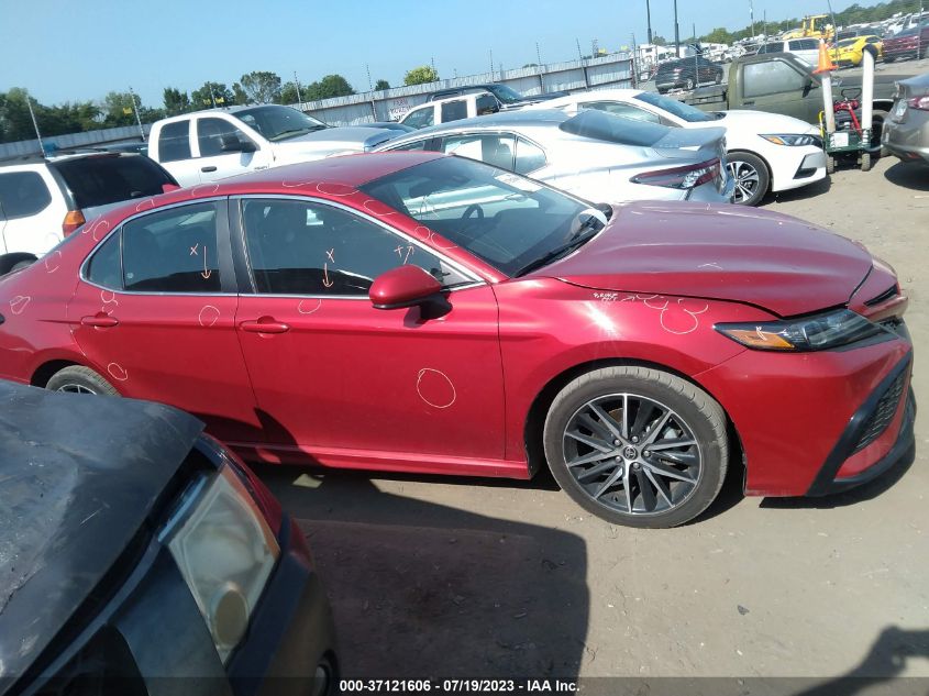 2021 TOYOTA CAMRY SE/SE NIGHT SHADE - 4T1G11AK3MU466470