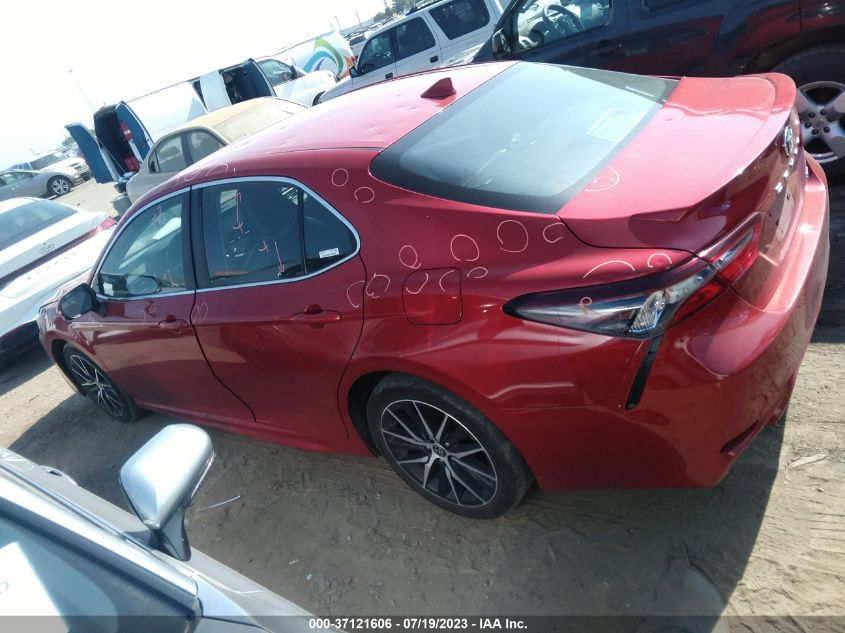 2021 TOYOTA CAMRY SE/SE NIGHT SHADE - 4T1G11AK3MU466470