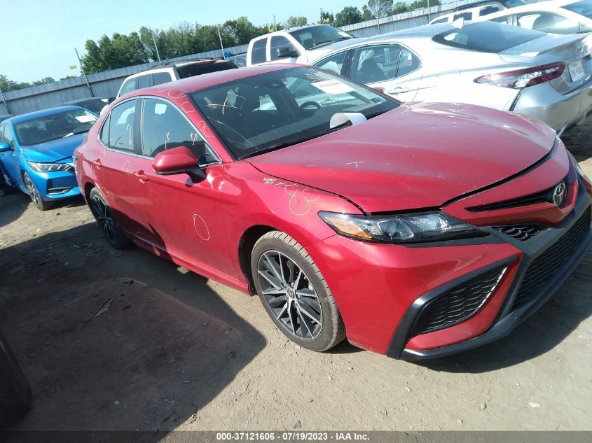 2021 TOYOTA CAMRY SE/SE NIGHT SHADE - 4T1G11AK3MU466470