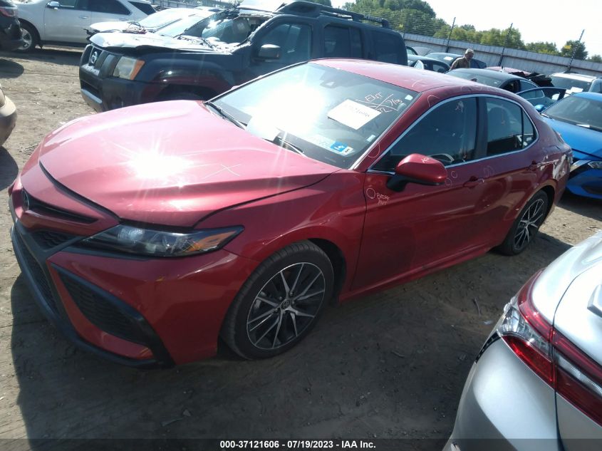 2021 TOYOTA CAMRY SE/SE NIGHT SHADE - 4T1G11AK3MU466470