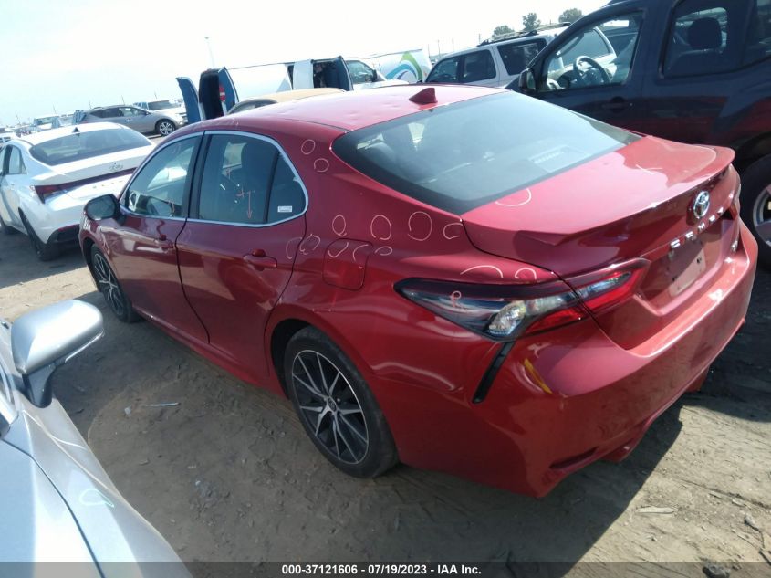 2021 TOYOTA CAMRY SE/SE NIGHT SHADE - 4T1G11AK3MU466470