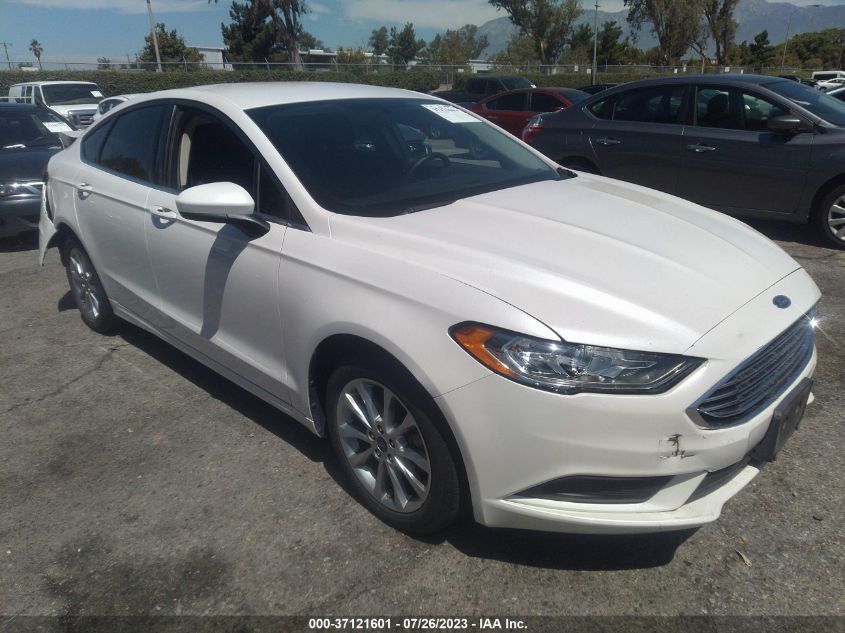 2017 FORD FUSION SE - 3FA6P0H71HR284358