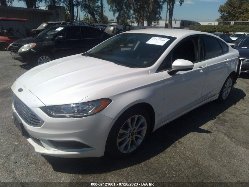 2017 FORD FUSION SE - 3FA6P0H71HR284358