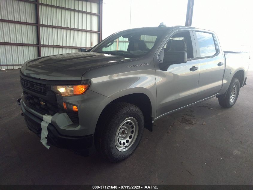 2023 CHEVROLET SILVERADO 1500 WORK TRUCK - 1GCPDAEK2PZ219308
