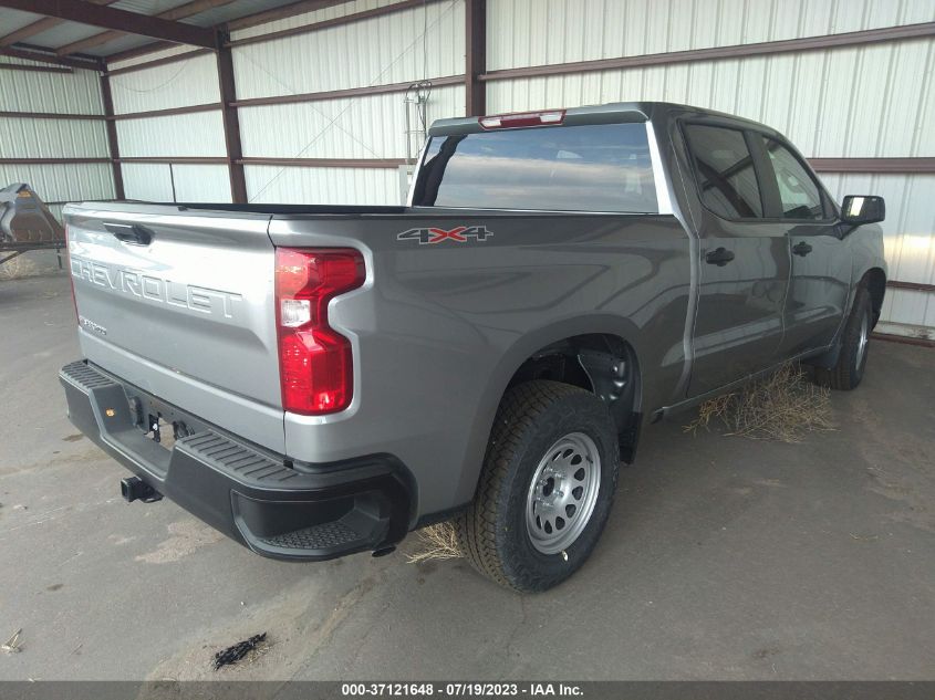 2023 CHEVROLET SILVERADO 1500 WORK TRUCK - 1GCPDAEK2PZ219308