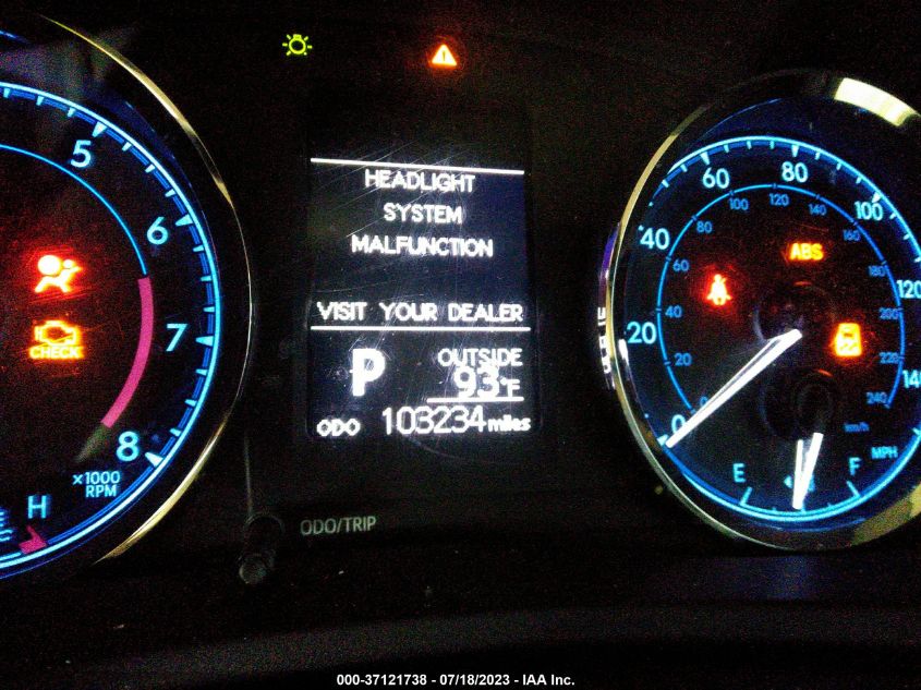 2019 TOYOTA COROLLA L/LE/SE/XLE/XSE - 2T1BURHE9KC215581