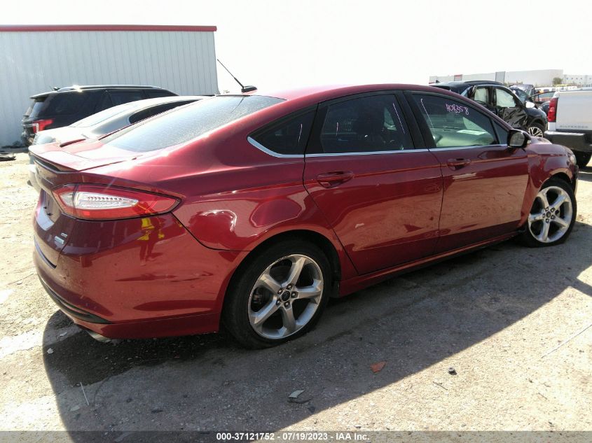 2016 FORD FUSION SE - 3FA6P0HDXGR193206