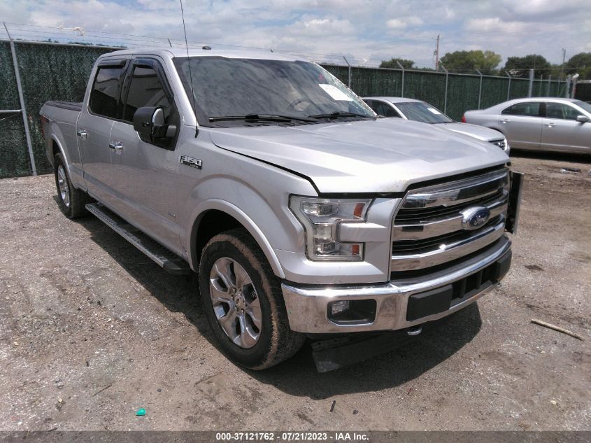 2017 FORD F-150 XL/XLT/LARIAT - 1FTFW1EG0HFA93406