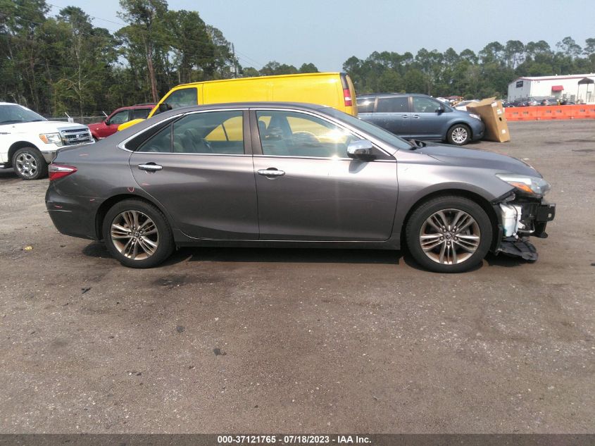 2016 TOYOTA CAMRY SE - 4T1BF1FK5GU556583