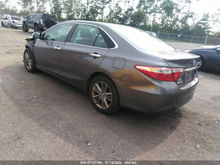 2016 TOYOTA CAMRY SE - 4T1BF1FK5GU556583