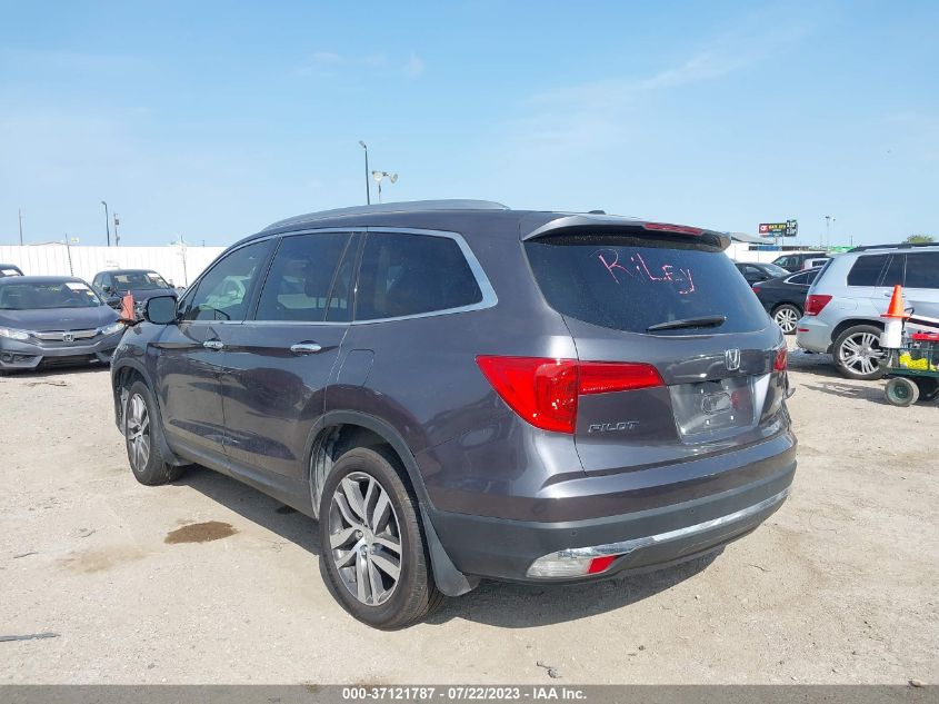 2017 HONDA PILOT ELITE - 5FNYF6H02HB094906