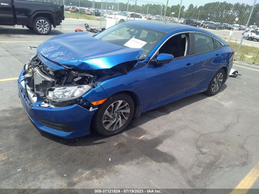 2018 HONDA CIVIC SEDAN EX - 2HGFC2F75JH602165